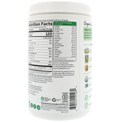 Organic Whey Protein, Grass-Fed, Vanilla, 13.33 oz (378 g)