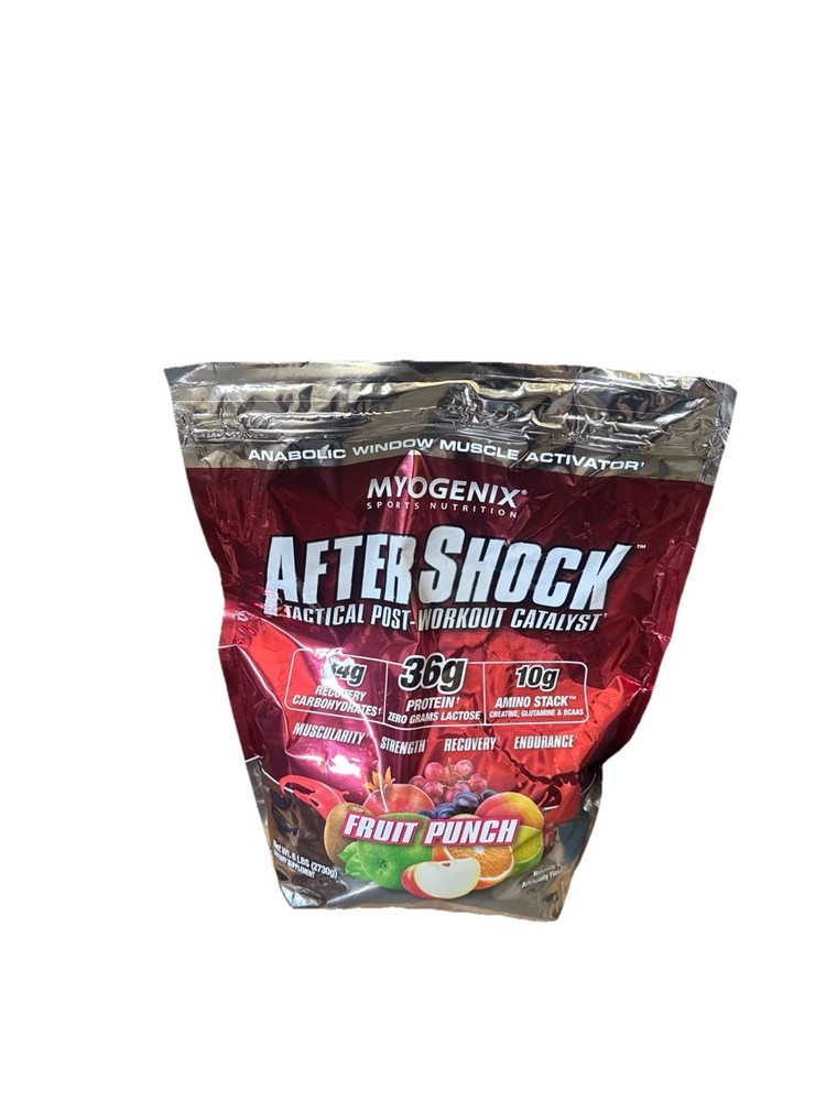 Myogenix Aftershock Post Workout Muscle Growth Whey Protein Powder 6 LBS