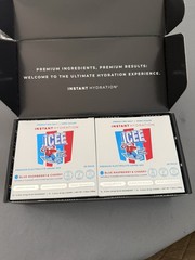 ICEE Instant Hydration Electrolyte Drink Mix 60 Pack Blue Raspberry & Cherry