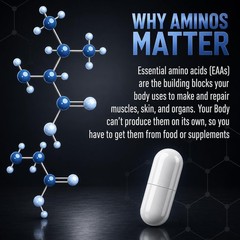 NAUTILUS Muscle Code Essential Amino Acid Capsules – Muscle Synthesis & Repair