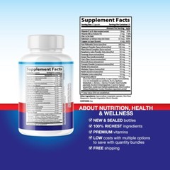 Prostate Plus +- Prostate Support- 3 Bottles- 180 Capsules