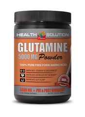 Metabolism and energy – GLUTAMINE POWDER 5000mg – 100% pure free form amino acid