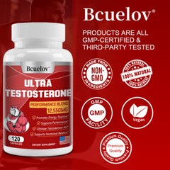 ULTRA TESTOSTERONE booster Performance Blend Capsules -Male Enhancer Muscle Gain