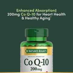Co-Q10 Softgels for Cardiovascular & Energy Production Support (80ct)