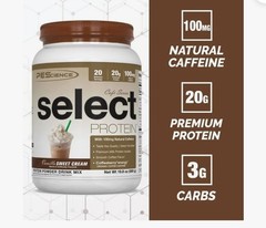 PESCIENCE SELECT PROTEIN Café Series 1.4 lb (20 Serv) Van Sweet Cr BEST BY 09/26
