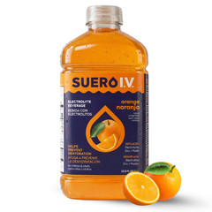Suero I.V. Electrolyte Drink, Orange Flavor 33.8 fl oz – Hydrate