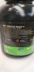 Optimum Nutrition Serious Mass Gainer Protein Powder, Vanilla 6lbs, Ex. 12/25