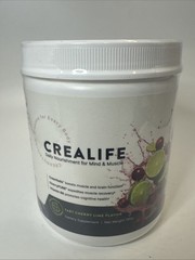 CreaLife – German Micronized Creatine + USA Tart Cherry + Vitamin B6 12/2026