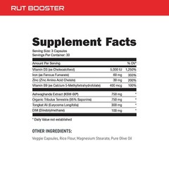 Bucked Up RUT – Testo Booster – Best All-Natural Test Formula for Men – Energ…