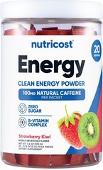 Nutricost Energy Complex Stickpack (20 servings) Strawberry Kiwi Flavored