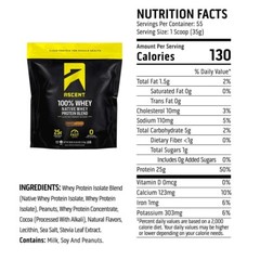 Ascent 100% Whey Native Whey Protein, Various Flavors 4.25 Lbs