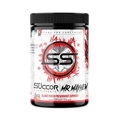 Mr. Mayhem by Succor Supps High Stim Euphoric Pre-Workout