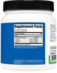Nutricost BCAA Powder (Green Apple) 60 Servings