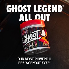 Ghost Legend All Out V2 Pre-Workout Powder Orange Cream – 20 Servings –