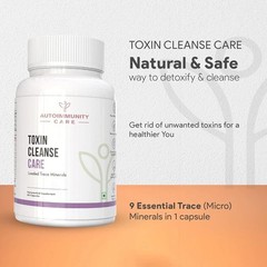 Autoimmunity Care Toxin Cleanse Care – Advanced Detox Detoxification 60 Caps e39