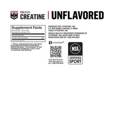 Pro Series Creatine Powder Supplement, 1.1 lb, Unflavored, 100 Servings