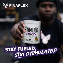 FINAFLEX STIMUL8 Pre-Workout – Fruit Punch – 35 Servings – Pack of 2