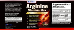 L-Arginine Capsules for Men Enhancement Pills for Men, Libido, Performance 60C