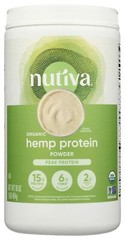 Nutiva Organic Cold Processed Hemp Seed Protein Powder 15g Protein 15 Servings