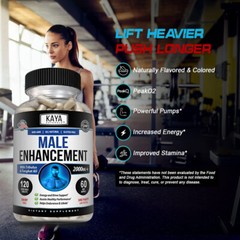 Male Enhancement + Energy Endurance – 30 To 120 Capsules Muscle Growth