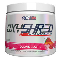 EHP Labs OxyShred Pre Workout Cosmic Blast 33 Servings Powder