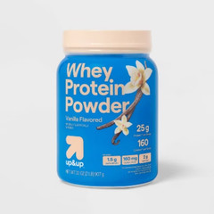 Whey Protein Powder – Vanilla – up&up™ – 32oz