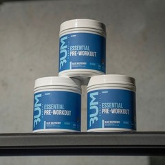 RAW Nutrition CBUM Essential Pre Workout Blue Raspberry 1.78 lb Energy Focus