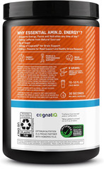 Amino Energy Powder plus Hydration, with BCAA, Electrolytes, and Caffeine, Tang