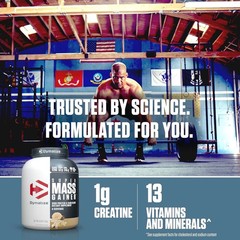 Dymatize Super Mass Gainer Protein Powder 52g Protein 1280 Calories 6 Pound
