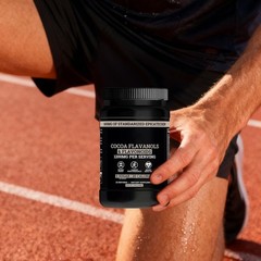 Black Suitable For Est Maximum Flavanol Cocoa Powder 200g Nutrition Booster Body