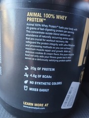 100% Whey Protein™ Powder, Cookies & Cream, 4 lb (1.81 kg)