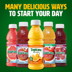 Tropicana 100% Juice 3-Flavor Classic Variety Pack,10 Fl Oz (Pack of 24)