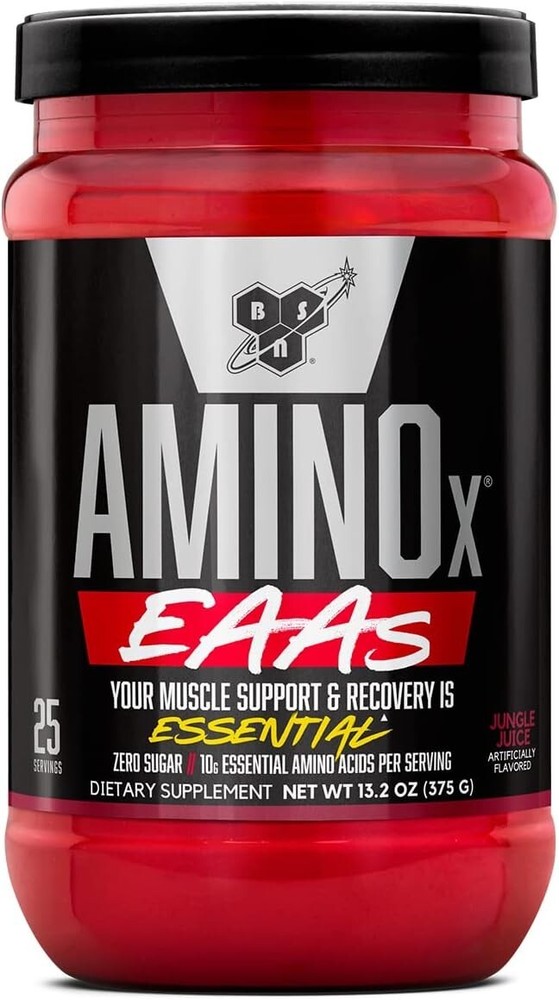 BSN AMINO X EAAs Bcaa Essential Amino Acids Muscle Growth Recovery – LEAKING LID