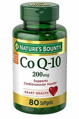 Co-Q10 Softgels for Cardiovascular & Energy Production Support (80ct)