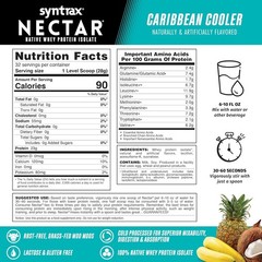 Syntrax Nectar 2lb Protein Powder – Caribbean Cooler