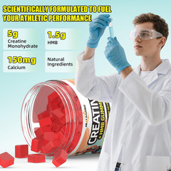 Creatine Monohydrate Gummies HMB Supplements for Men – Creatine and HMB Suppleme
