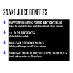 SNAKE Juice Keto Diet Electrolyte Powder, Unflavored, 4.97 Ounce (Pack of 1)