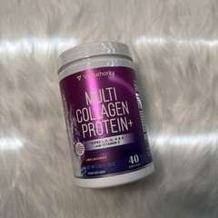 Vitauthority Multi Collagen Protein+ Unflavored Powder 8.26 oz w/ Vitamin C