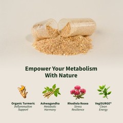 Energy Booster & Metabolism Weight Loss Support, Stress Relief, Fatigue, 2-Pack