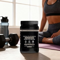 Black Suitable For Est Maximum Flavanol Cocoa Powder 200g Nutrition Booster Body