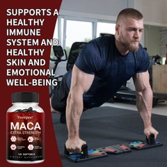 Extra Strength Maca Supplement for Men, With Ashwagandha, Ginseng, Tribulus