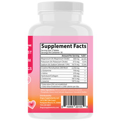 Angry Supplements Better Booty BBL Tablets Creatine for Women Glute Builder 90ct