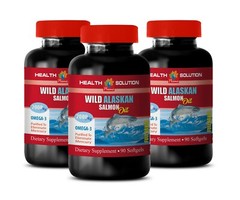 bone health and heart health – WILD ALASKAN SALMON – natural mood enhancer 3B