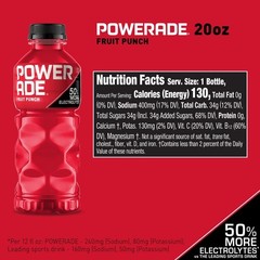 Fruit Punch Bottles, 20 fl. oz., 8 Pack