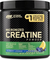 Blueberry Lemonade Creatine Monohydrate, 360g – Gluten Free & Keto