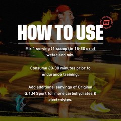 Endurance Pre-Workout Powder – Lemon Lime | 25 Servings | 20g Carbs, 150mg Caffe