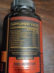 Lot of 6 Zhou Nutrition Boost Elite NATURAL TESTOSTERONE BOOSTER drol tren andro
