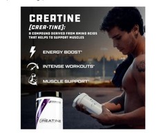 Cutler Nutrition Creatine Monohydrate Supplement Unflavored EXP: 03/2026