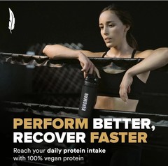 Falcon Performance Vegan Protein Powder, 31G Protein, 5G Creatine, 5G BCAA, Prob