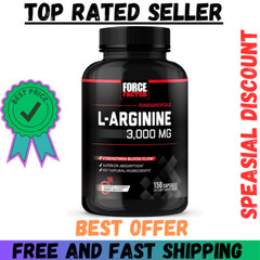 Oxido Nitrico y L-arginina Extra Fuerte Para Aumentar La Energia Muscular 150 Ct